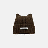 Unisex オーバーサイズキャットイヤーニットビーニー