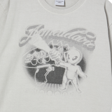 25SS ピグメントシューティングエイリアンショートスリーブTシャツ グレー