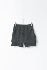 ニットスカートショートパンツ (2colors)