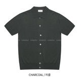 Logane Linen Collar Short Sleeve Cardigan