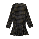 フロステッドチェックワンピース