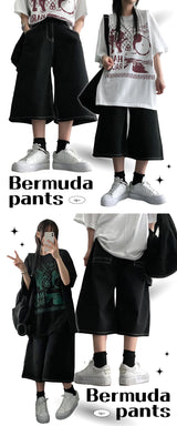 Sittlestitch Carpenter Bermuda Pants (1 color)