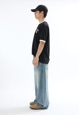 OCYN BASIC 6 PANNEL CAP_BLACK