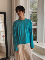 [BAISC] デンステンセルクロップロングスリーブT