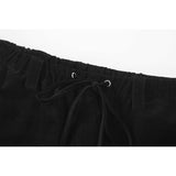 コットンキャンディパンツ-ブラック