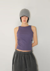 ESSENTIAL RIB SLEEVELESS