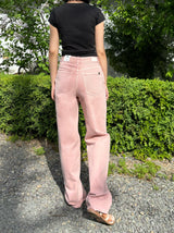 COTTON CANDY DYING SEMI WIDE FIT DENIM PANTS code 21002