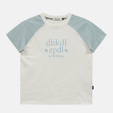 ドット ラグラン ハーフスリーブ Tシャツ