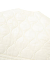 Women’s Collarless Quilted Jacket Light Yellow