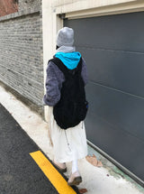 コーデュロイバックルラップスカート