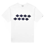  ROUX BASE SCHOOL ARGYLE TEE (WHITE)