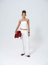 Luv Dept / Cloud-Soft Foldover Flare Pants