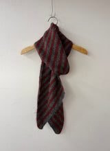 Bias stripe wool muffler / 4colors