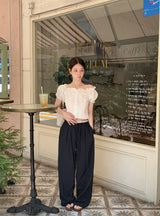 #Classic Summer Wide Banding Pants (4color)