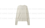 LINEN DEEP V-NECK KNIT