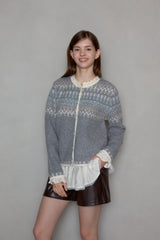 RUSTIC FOLK KNIT CARDIGAN