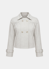 クララ ギャザード ショートジャケット
