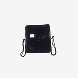 LINE denim string backpack