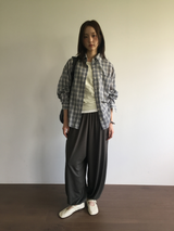 Lazy Log Check Shirt (2color)