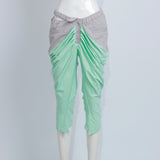 light green pleated pants