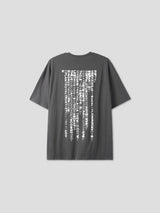 ピクトバックレタリングTシャツ 3color