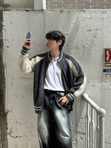 ASCLO Varsity Zip Up Cardigan (4color)
