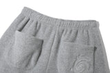 Swirl Patch Fleece Pants (Melange)