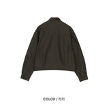 Fracture Work Crop Jacket (2 Colors)