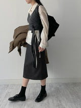 Ale Wrap Knit Bustier