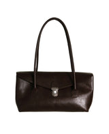 MADE_Arc Flap Long Handle Bag / MOCHA BROWN