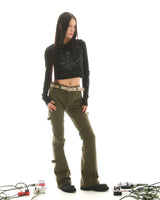 ROOM 205 LONG SLEEVE CROP