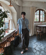 Novil Deep Pintuck Slacks