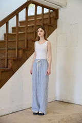 STRIPE BANDING PANTS (2 COLORS)