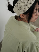 [prts made] Relaxed-Fit Washed Shirts (pale olive)