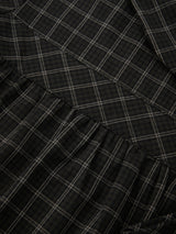 Check Ribbon Collar Blouse 232427770
