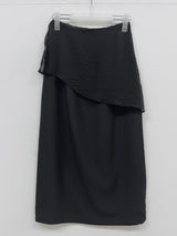 Pound Layered Long Skirt