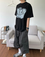 スプレープリンティドTシャツ