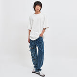 OVERSIZED PIN TUCK T-SHIRT