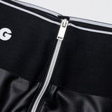 Faux leather leggings