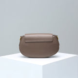 Poppy Rounded Crossbody Bag - Mud