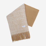 Half&Half Chunky Muffler (Beige & Sand)