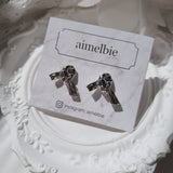 [Aespa Giselle, NMIXX Haewon Piercing] Vintage Knot Piercing - Silver