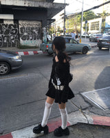 レースフリルニーソックス