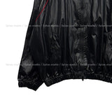 Kai Nylon Glossy Piping Zip-up