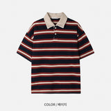 Fits Rugby Collar Short-Sleeve Tee (3 Colors)