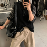 リバーワンポケットバックルチェックシャツ