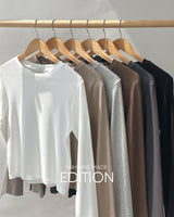 【MADE】Round Neck long T-Shirt