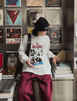 ブルースプリント長袖Tシャツ
