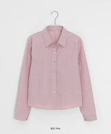 Rammi Check Crop Shirt