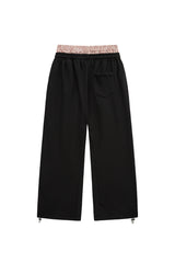 rd チェックパンツ  (black)